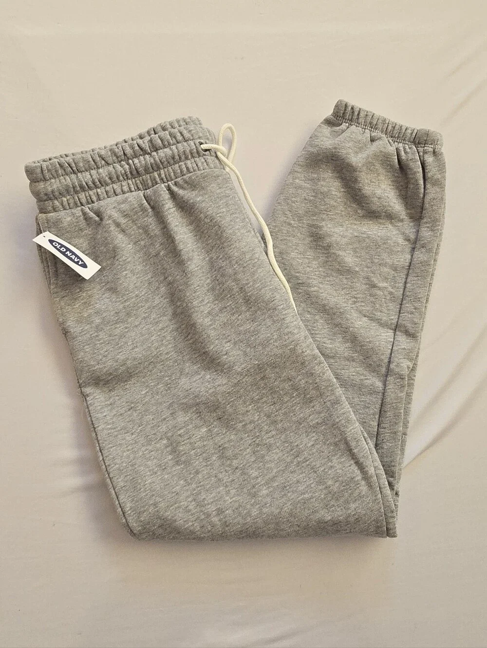 OLD NAVY Grey Jogger Sweatpants with Drawstring